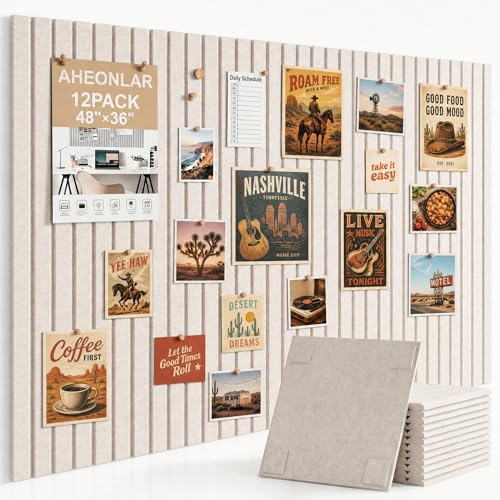 AHEONLAR Felt Bulletin Board 48