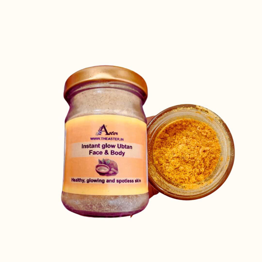 Aster Natural Ubtan ,Tan removal, Brightens skin, removes blackheads, blemishes, Paraben free| 80 gms-image-38