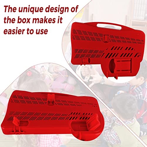 Image of EASTROCK 25 Notes Xylophone Professional Glockenspiel with Box Stick Red | Aluminum Alloy Piano Keys ABS Hard Storage Box Percussion Instrument Kit Suitable for Adult Beginners Music Performance