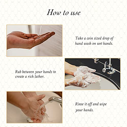 Image of Kimirica The Gulistan Hand Wash, 100% Vegan and Paraben Free with Goodness of Rose Water, Shea, White Tea and Ginkgo Biloba, (Rose Absolute, 300ml)