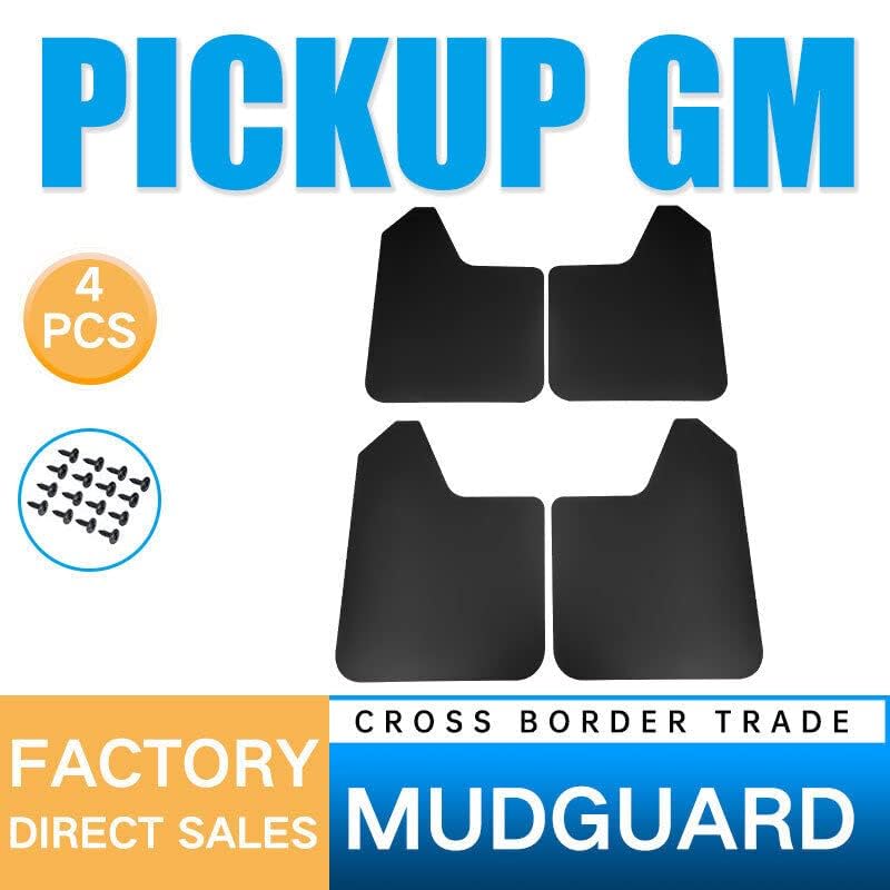Image of 4PCS Universal Pickup truck Mud Flaps Splash Guards for Front or Rear Auto