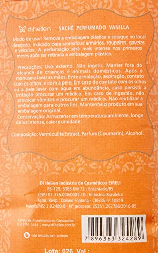 Di Hellen Cosméticos Sache Perfumado Vanilla