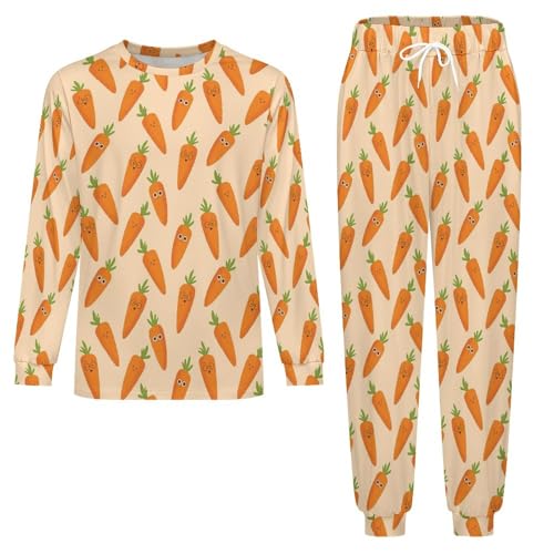 Women's Cute Dog Paw Print Pajamas Set 2 Piece Family Matching Pajama Pants Men Warm Fall Tops Home Lounge Sweatpants3