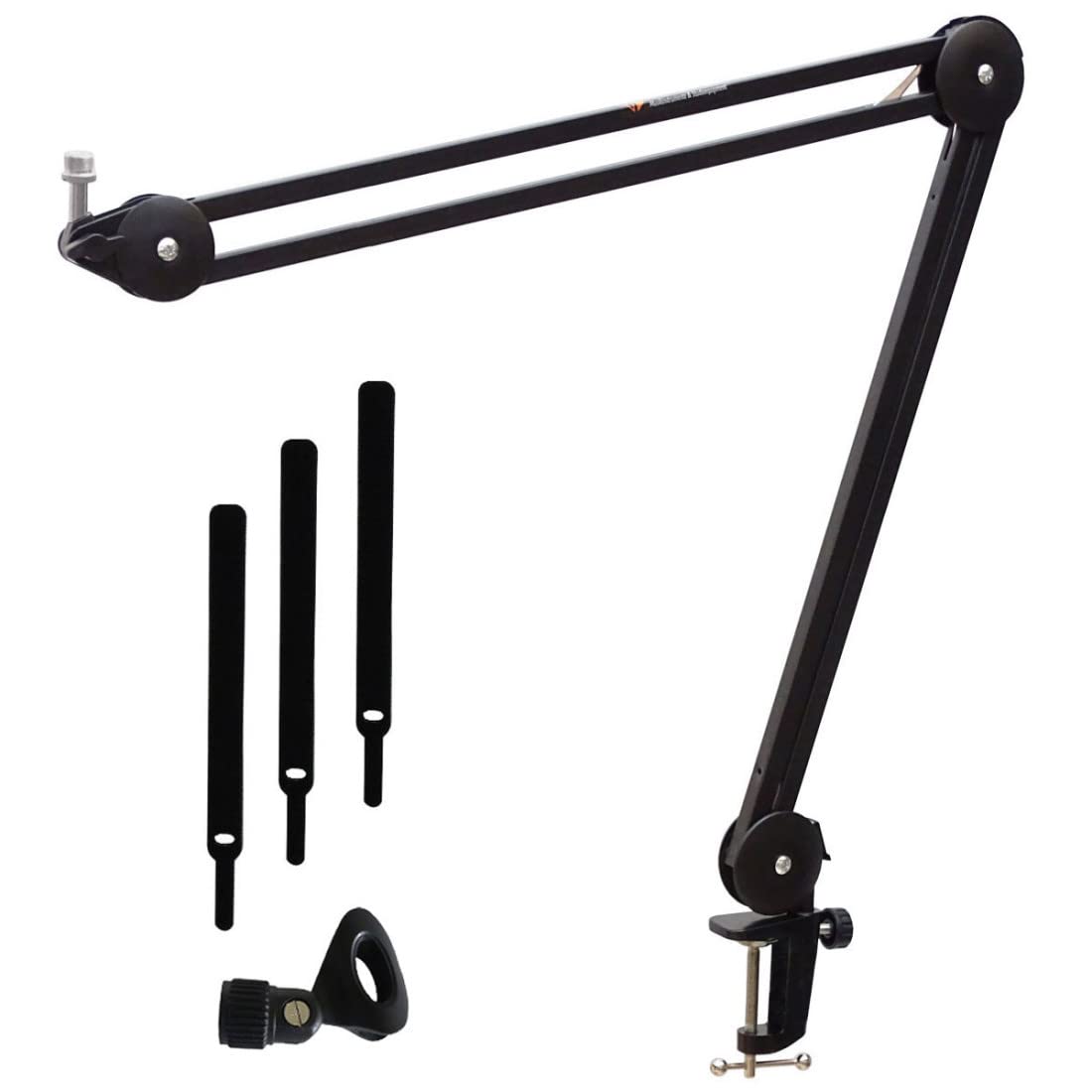 Rode NT1 5th Generation XLR USB Studio-Mikrofon Schwarz + keepdrum Gelenkarm-Stativ
