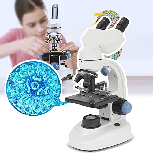 Microscope biologique binoculaire HD pour capturer les cellules