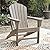 Signature Design by Ashley Sundown Treasure Outdoor Patio HDPE Adirondack Chair, Light Brown
