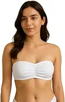 Kit 2 Sutiã Bustie Top sem Alça Tomara Que Caia com Bojo Confortável Lingerie