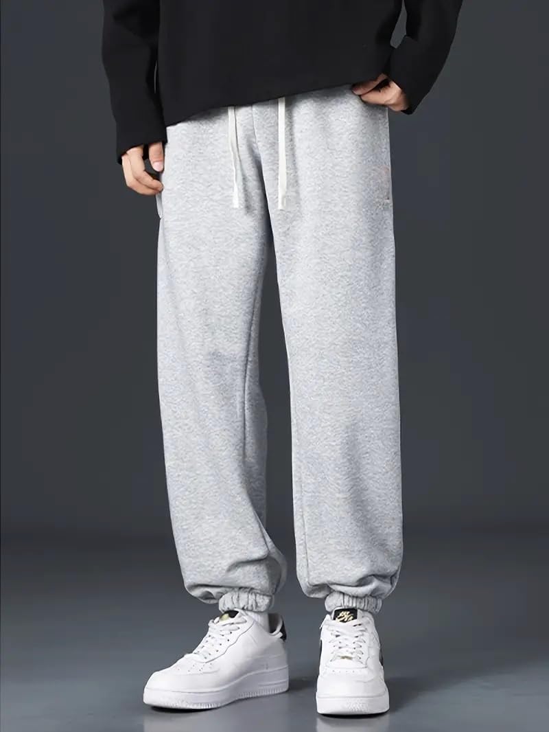 dockstreet Men's Alley Cool Backdoor Series Men's Casual Sweatpants Baggy Jogger Pants ||Drawstring Joggers || 100% Pure Cotton || Breathable Airy for All Seasons-picture-35