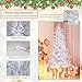 GYMAX 6FT Pre-lit Christmas Tree, Hinged Artificial Xmas Tree with 383 Snow Flocked Branch Tips, 300 Warm White & LED Lights, 11 Dynamic Modes & Timer, Holiday Decoration Tree for Home Party GYMAX 6FT Pre-lit Christmas Tree, Hinged Artificial Xmas Tree with 383 Snow Flocked Branch Tips, 300 Warm White & LED Lights, 11 Dynamic Modes & Timer, Holiday Decoration Tree for Home Party