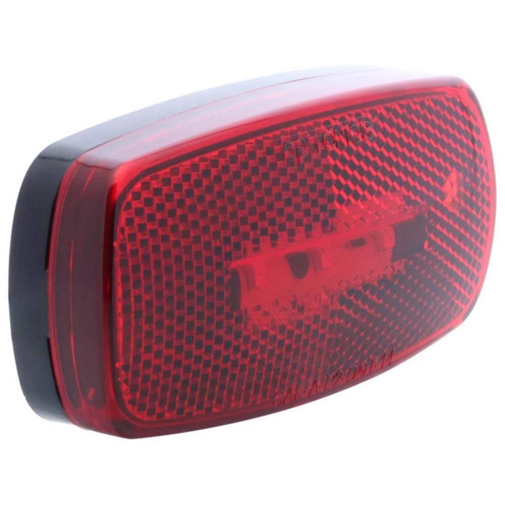 Optronics MCL32RBBP LED Surface Mount Marker/Clearance Light wiht Reflex, Black
