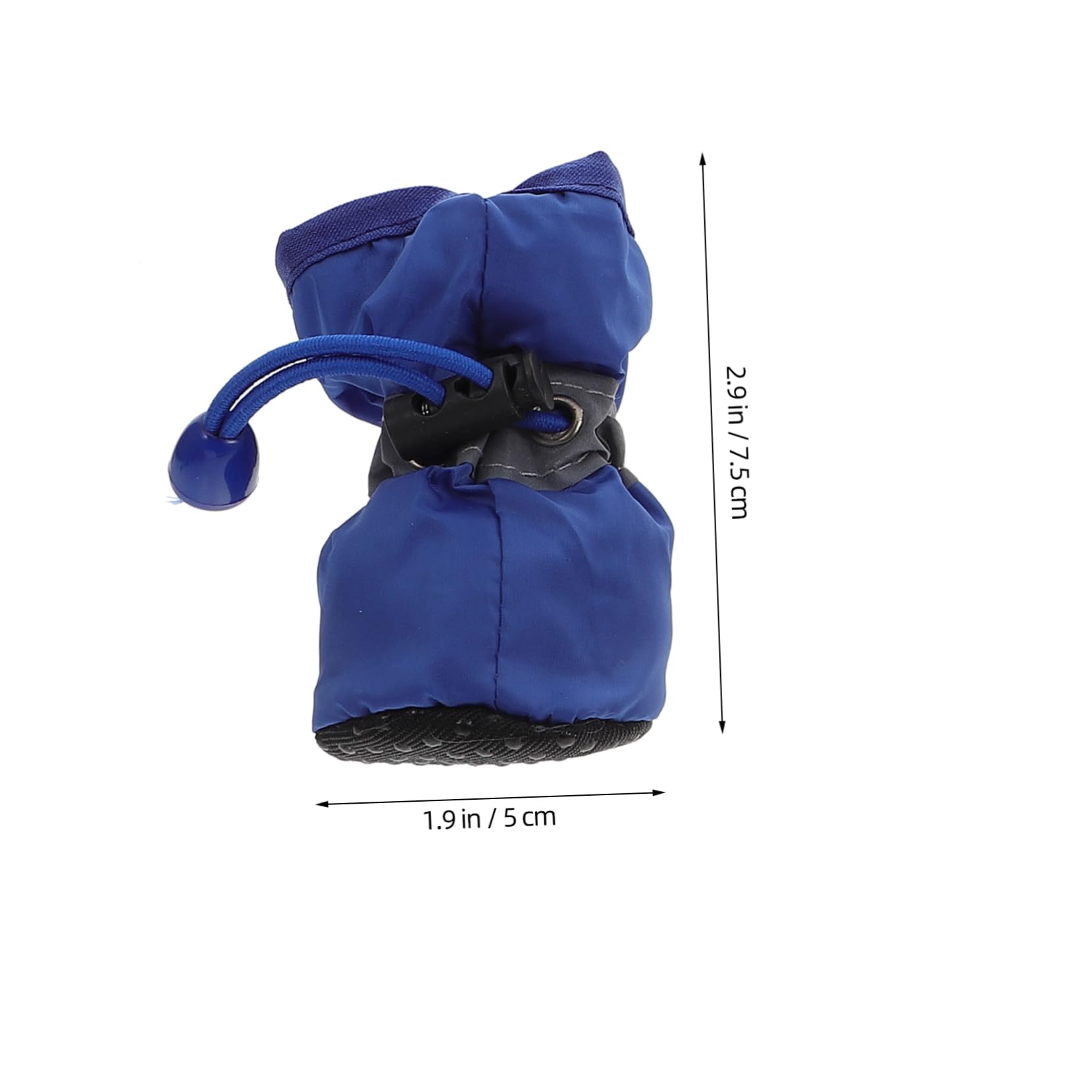 GALPADA 3 Sets Pet Rain Shoes Non Slip Dog Boots Thickened Dog Footwear for Outdoor Use Comfortable Durable Rain Gear