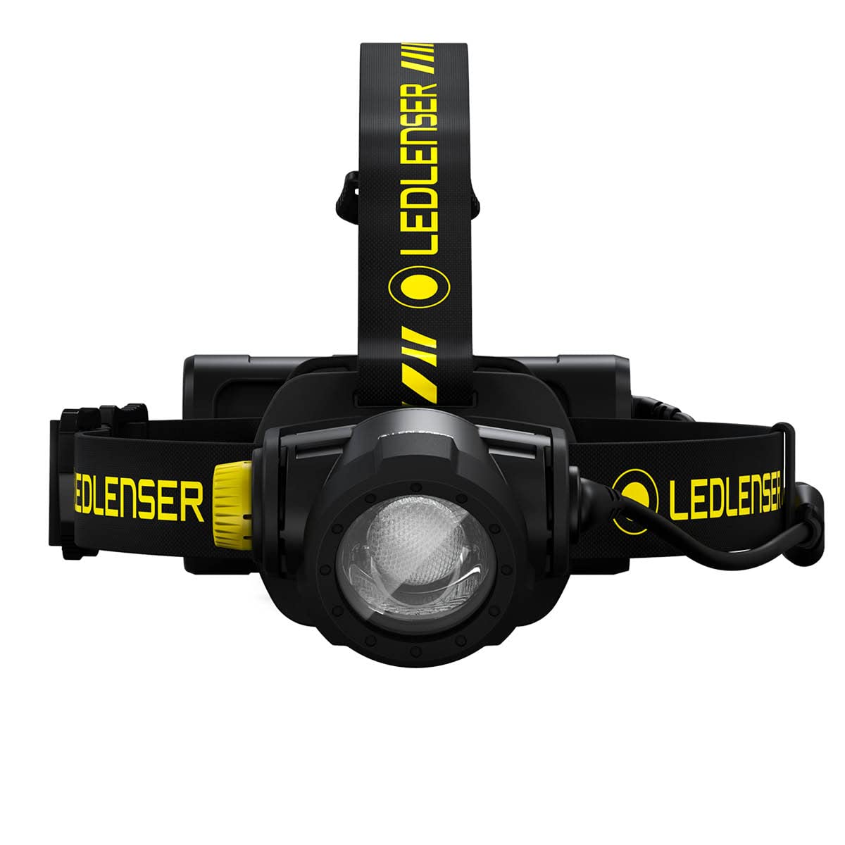 Ledlenser H15R Work Lampe frontale rechargeable, 2500lm, Clips casque, IP67 | Portée 250m, mise au point réglable, 70 h d'autonomie, protection en caoutchouc, lampe de travail | 2020