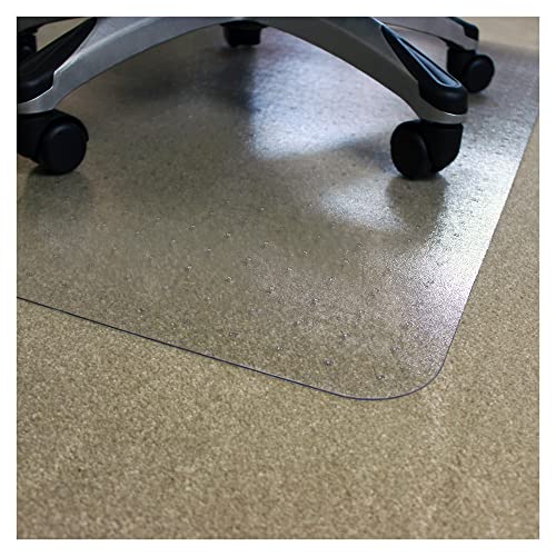 Marvelux MUES486001 Enhanced Polymer Eco-Friendly Office Chair Mat For Low And Standard Pile Carpeted Floors 48 Inch X 60 Inch thumb #2