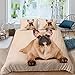 Bettwäsche 135x200 Beiges Hundetier 3D Winter Weich Kuschelige Mikrofaser Bettwaren 1 x Bettbezug mit 2 x Kissenbezug 80x80 cm mit Reißveschluss