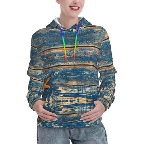 Sweats doux pour femmes à capuche extensible et pull ajusté imprimé tendance