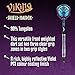 Shot Darts Soft Tip, Viking Shield Maiden (18g), 90% Tungsten Barrel, Front Weighted, Handcrafted Professional Dart Set & Flights Made in New Zealand, Plastic Tip for Electronic Dartboard