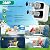 Smart Bird Feeder with Camera Outdoor: 2.5K Wild Bird Watching Video Cam Solar Powered, for Outdoor Backyard,Al Identify Auto Capture Videos, IP66 Waterproof, Unique Gifts for Nature Lover