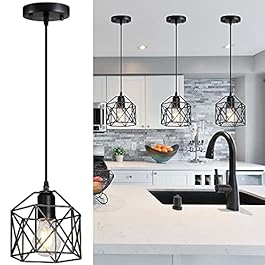 1-Light Vintage Hanging...