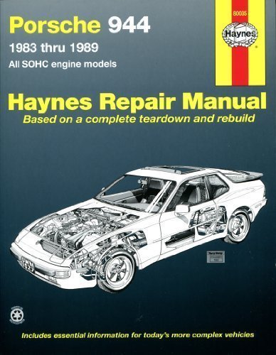 Porsche 944, 1983-1989 by John Haynes (Nov 8 1987)