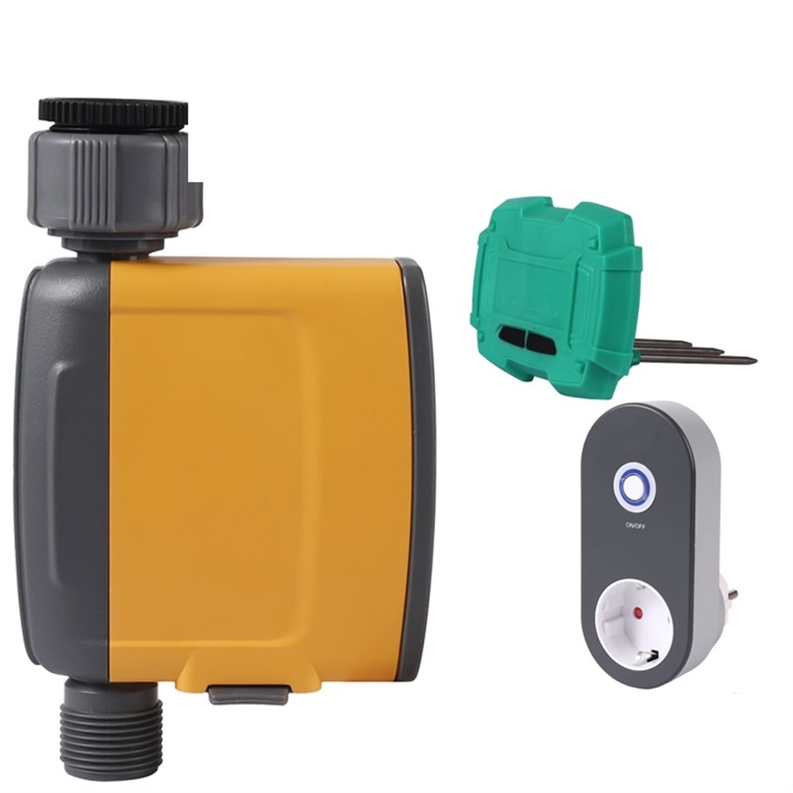 Smart Water Valve Spegnimento WiFi Tuya Smart Sprinkler Timer, Giardino di casa Timer per irrigazione Automatica Sensore Pioggia Irrigazione Sprinkler Telecomando WiFi (Color : Pressure Valve)