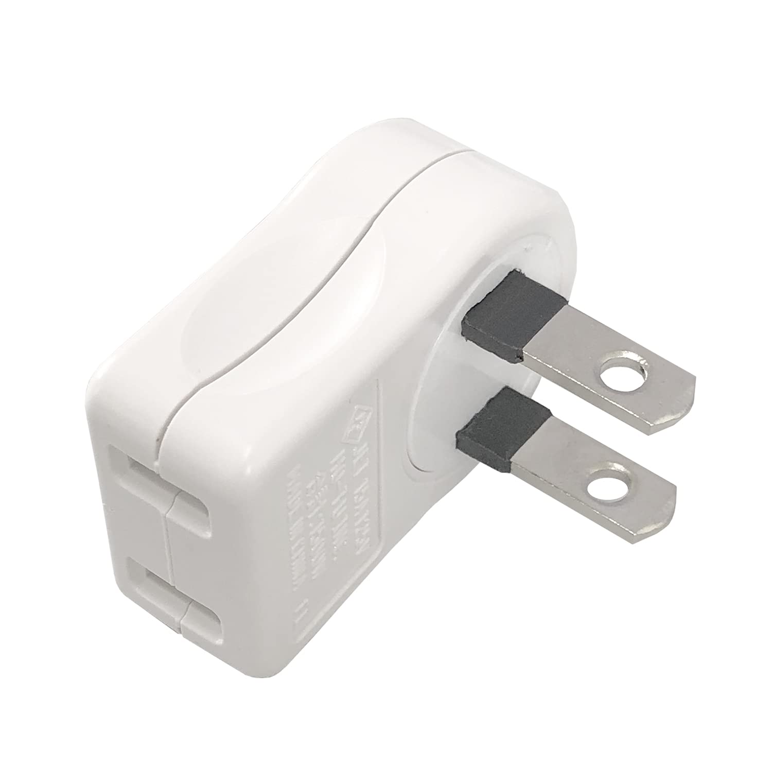 Amazon.co.jp: F-Factory L字型プラグ コンセント 縦向き用 1