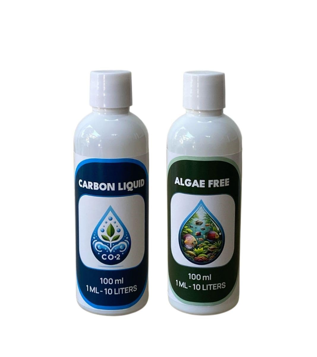 Aqua HEAL Carbon Liquid and Algae Free 100 ML Each