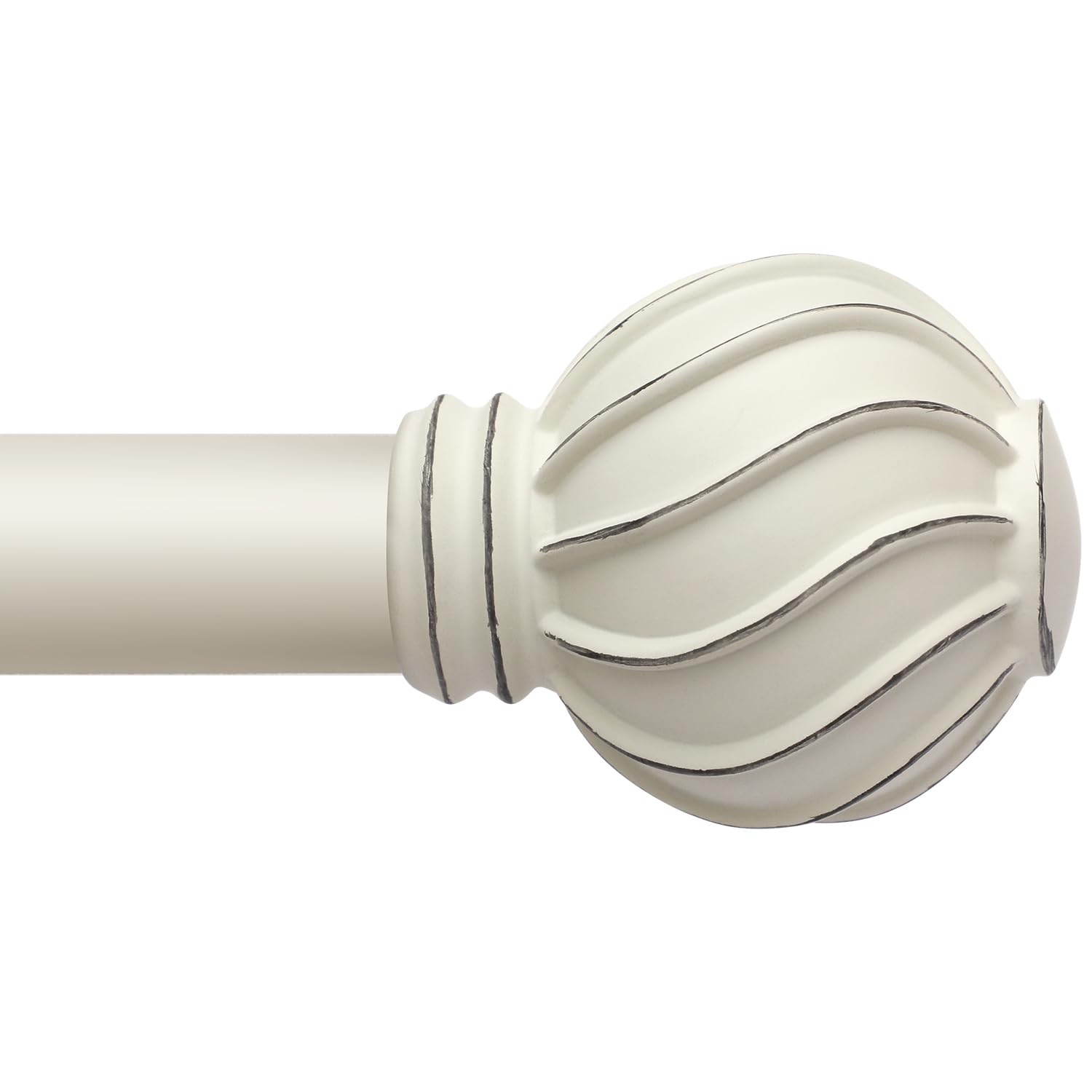 Brown Curtain Rods - Adjustable Length & Heavy Duty -12 Brown Curtain Rods - Adjustable Length & Heavy Duty -12
