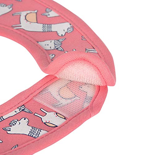 LÄSSIG Baby slabbetje set (5 stuks) klittenbandsluiting katoen waterdicht / Value Pack Bib Glama Lama - Image 5