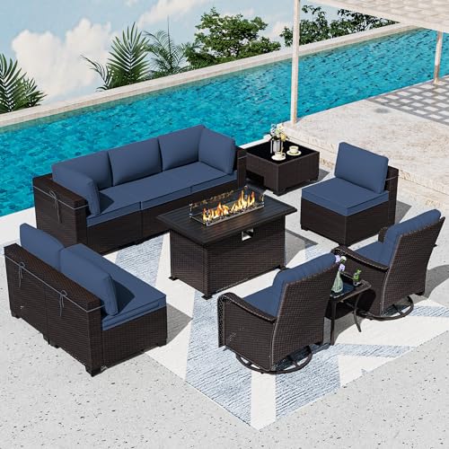 ASJMR 11-Piece Fire Pit Set