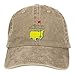Masters Augusta National Golf Tournament Hat for Women Baseball Cap Fashionable Cap Natural