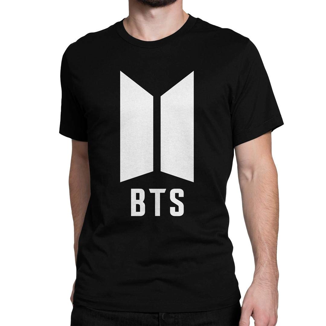 Black T-shirt BTS Bangtan Design - Men