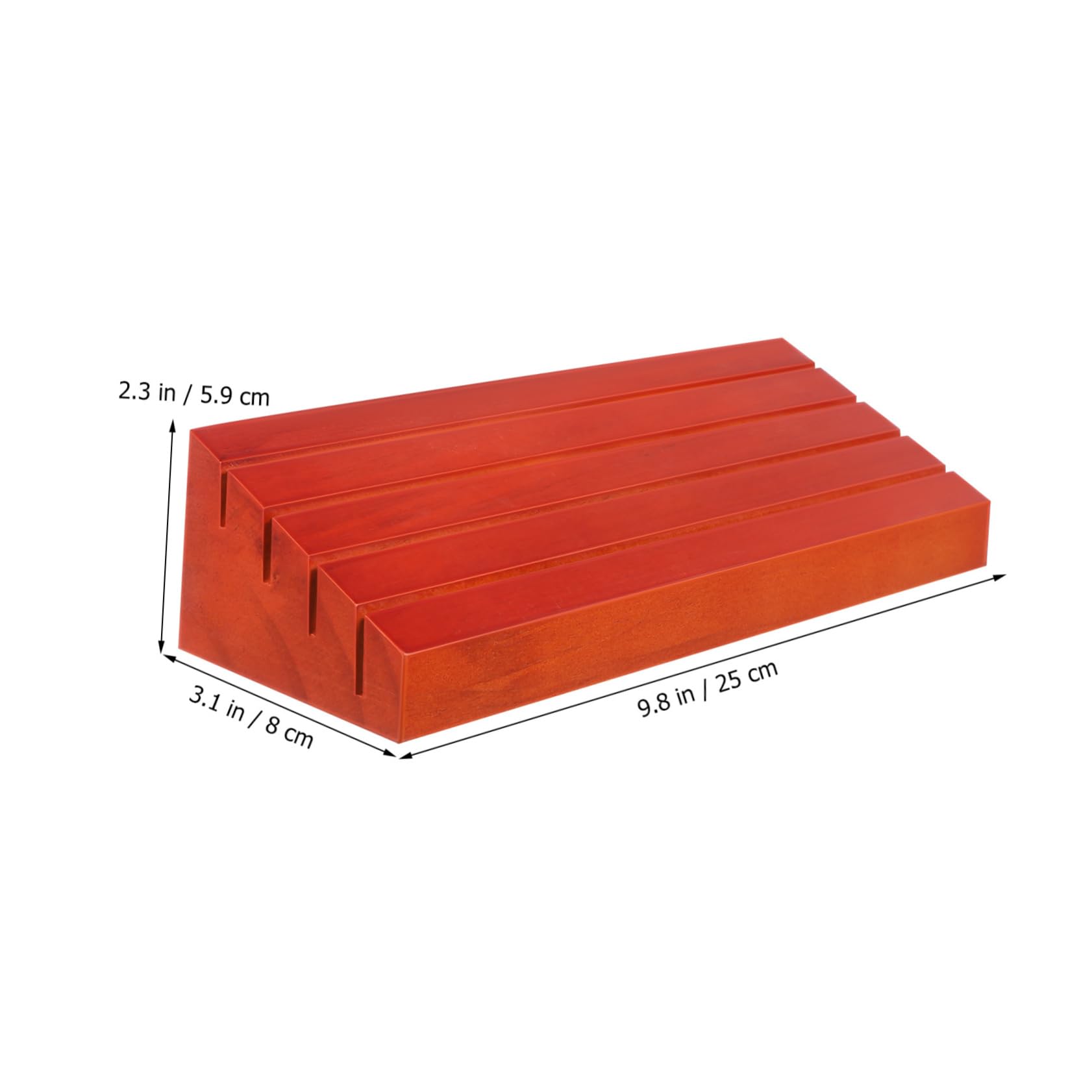 FOYTOKI Wooden Playing Card Holder 2pc Poker Card Stand Game Display Holder Rack for Tabletop Display Base