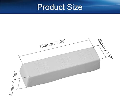 Miniatura 9 de Auniwaig Kit de compuesto de pulido de cuero, compuesto de pulido verde para afilar y cortar madera, tallado de raíces, metal, 49.77 onzas