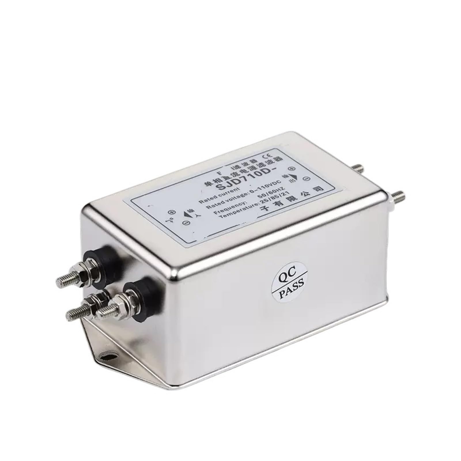 CAAUYXZW SJD710D-3A 6A 10A 15A 30A three-section bolt interface DC power filter(SJD710D-15A Bolt interface)