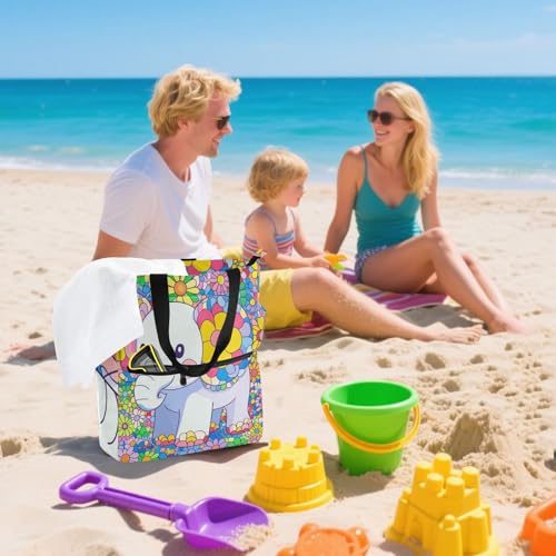 Bolsa de libros impermeable y resistente con cremallera para niños y adultos 7