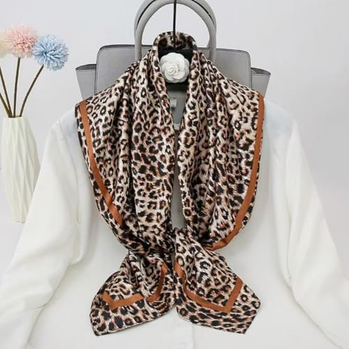 2pcs 35”Satin Head Scarf Silk Like Hair Scarf Large Head Scarves Bandana Head Wraps Headscarfs for Women Black4