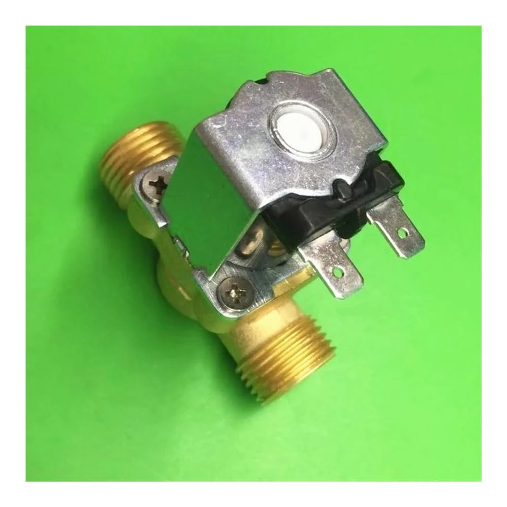 G 1/2'' normalerweise geschlossenes elektrisches Messing-Magnetventil Magnetschalter DC 5V 12V 24V 36V 48V AC 110V 220V Solar-Warmwasserventil(12V)