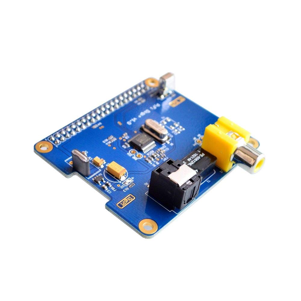 Raspberry Pi HiFi DiGi Digital Sound Card I2S SPDIF Expansion Board Digital Chip for Raspberry Pi 2/B+/A+ Support Raspberry pi 3