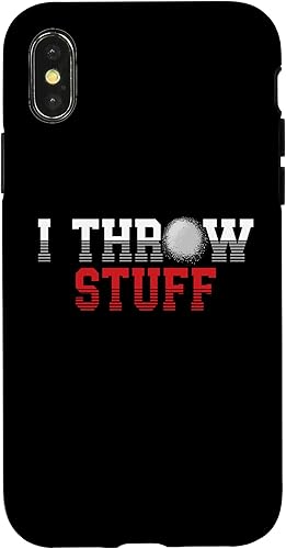 Vista 4 de iPhone 13 I Throw Stuff Pista de lanzamiento y campo Estuche Shot Put