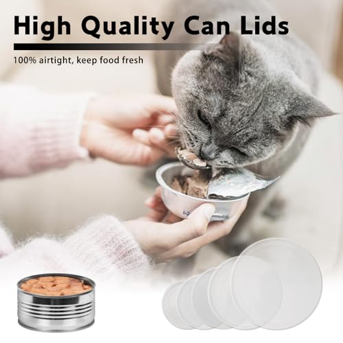 Lot de 15 couvercles de boîtes de conserve, en 5 tailles différentes, pour boîtes de conserve, couvercles universels pour aliments/aliments pour animaux, 400 g / 800 g – vue 4