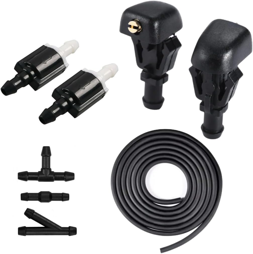 Click&Fit Windshield Washer Nozzle Repair Kit – Fits Nissan Titan, Armada, Infiniti QX56, Dodge Dakota, Durango