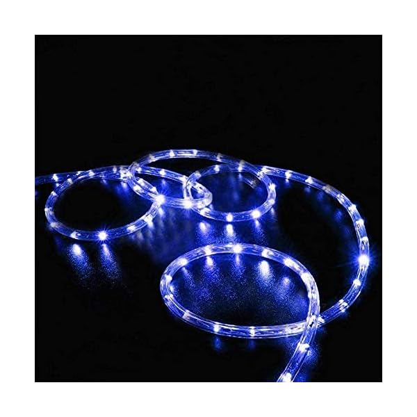 KINGCOO 200LED Lichtschlauch Schnur Lichter, Wasserdichte 22M/72FT 8 Modi Batteriebetriebene Kupfer Streifen Seil… – Bild 3