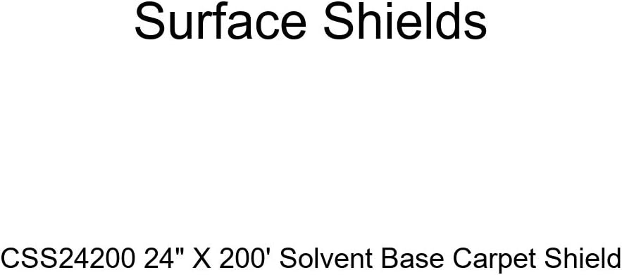 Surface Shields CSS24200 24" X 200' Solvent Base Carpet Shield