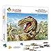 Mini puzzle da 1000 pezzi per dinosauri adulti - Puzzle di animali preistorici Sfida cerebrale da 1000 pezzi per gioco di famiglia Regalo di compleanno 38 * 26 cm
