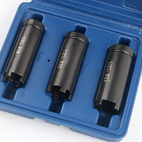 Extractor de embrague de motocicleta de 18mm 20mm 22mm para reparar tuerca almenada de motor 7
