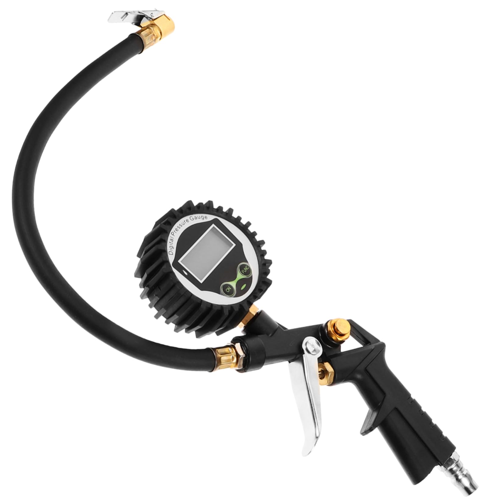 Digitales Reifendruckmessgerät 0-60 Psi, Silber für Auto und Lkw