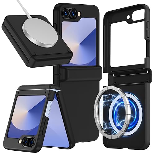 MPHSZJEO �Ή� Galaxy Z Flip6 �p�� �P�[�X Magnetic�Ή� SC-54E �p �X�}�z�P�[�X �q���W �ی� �ϏՌ� �}�O�l�b�g���� ���C�����X�[�d �t�̃V���R�� �܂��� ���^ �y�� ���킢�� �M�����N�V�[ Z �t���b�v6 �g��