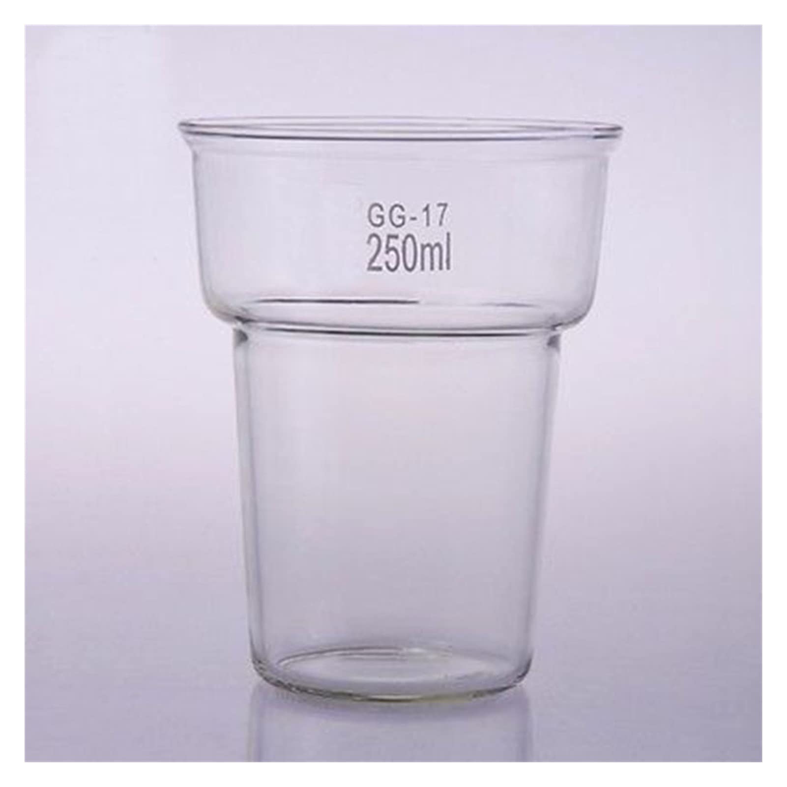 Vaso de precipitados Experimental, 5 uds., 250ml, Vaso de precipitados para teñir, Laboratorio de química, Vaso Transparente de Vidrio de borosilicato, Laboratorio, horneado