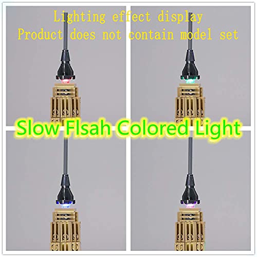 Image of GEAMENT Upgraded Version Light Kit for New York City - Compatible with Lego Architecture 21028 Building Blocks Model (Model Set Not Included)