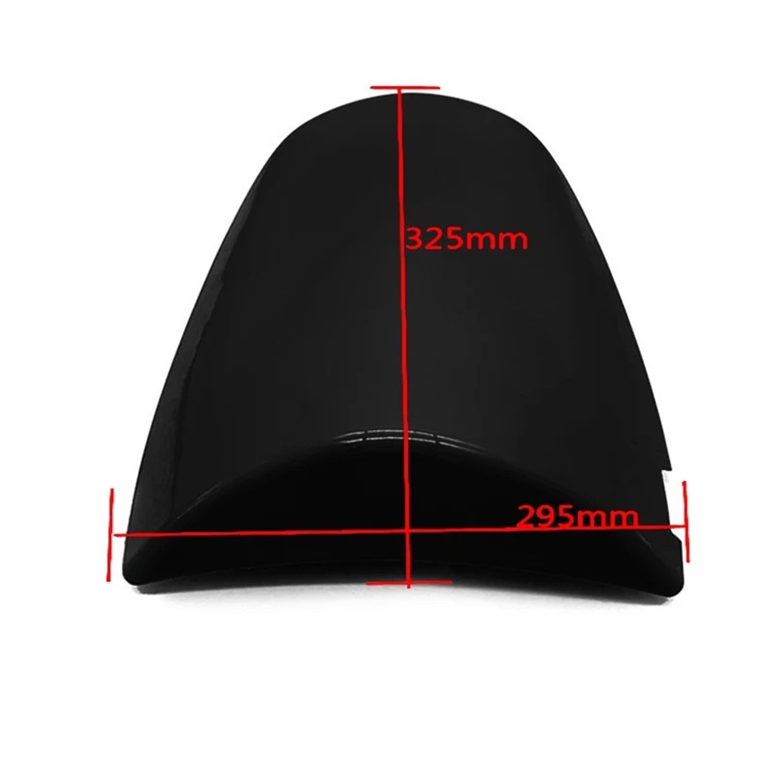 Owiewka Tylnego Pasażera Tylna Osłona Motocykla Tylna Pokrywa Siedzenia Część Owiewki Pasuje Do Kawasaki Ninja ZX6R 636 2003 2004 Z750 Z1000-2006(Carbon Fiber Look)